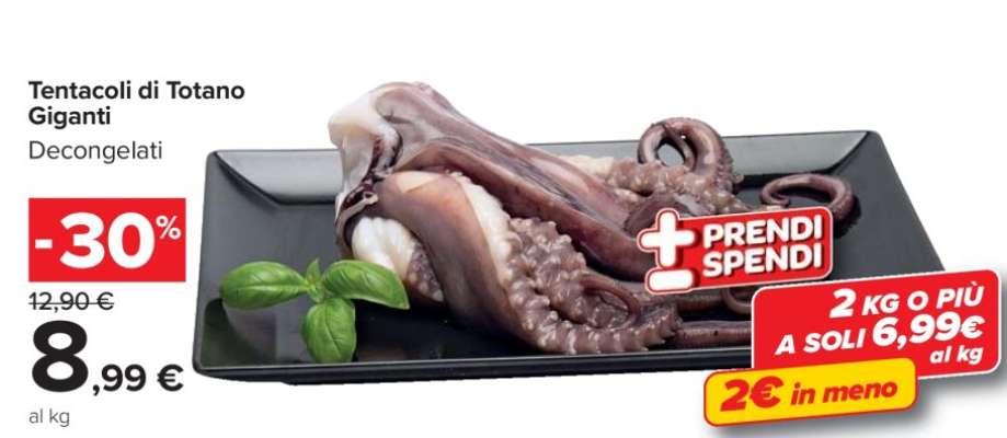 Tentacoli di Totano Giganti