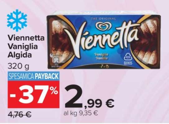 VIENNETTA VANIGLIA ALGIDA