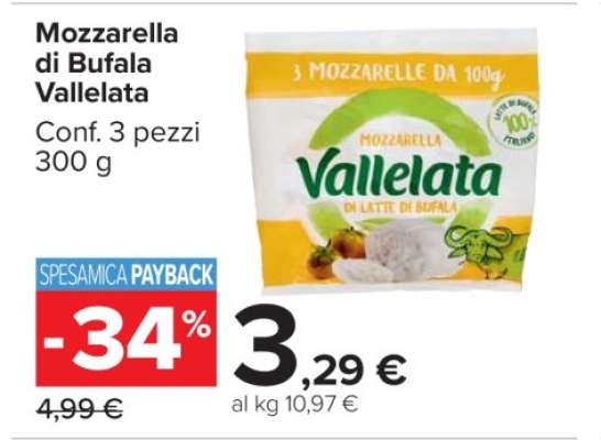 Mozzarella di Bufala Vallelata