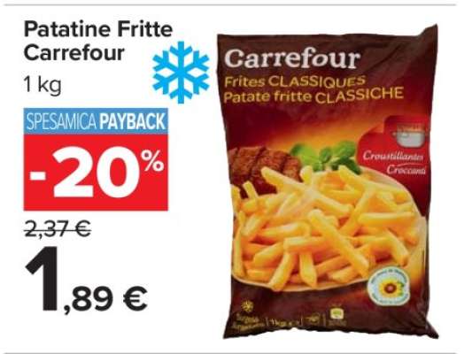 Patatine Fritte Carrefour