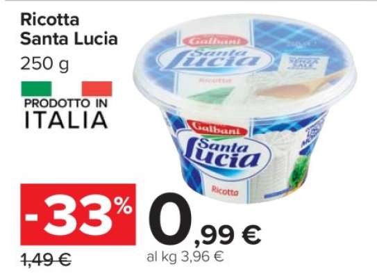 Ricotta Santa Lucia