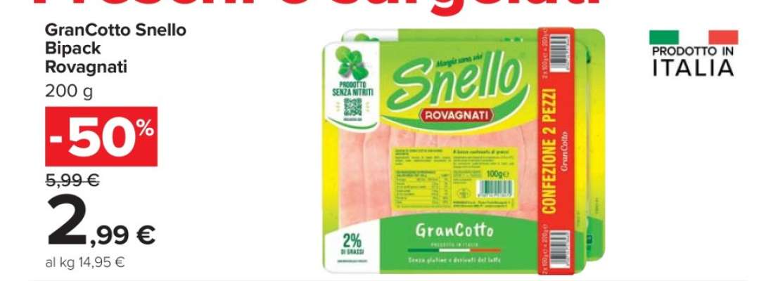GranCotto Snello Bipack Rovagnati