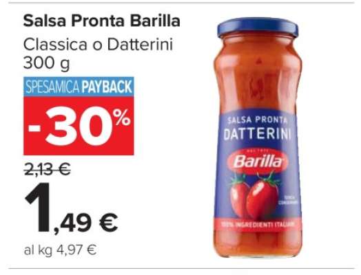 Salsa Pronta Barilla