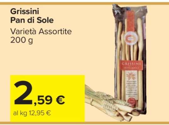 Grissini Pan di Sole