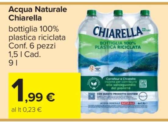 Acqua Naturale Chiarella