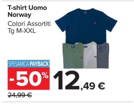 T-shirt Uomo Norway