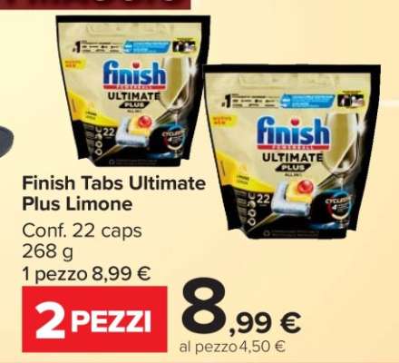 Finish Tabs Ultimate Plus Limone