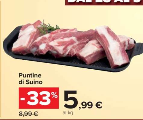 PUNTINE DI SUINO