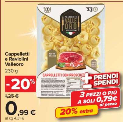 Cappelletti e Raviolini Valleoro