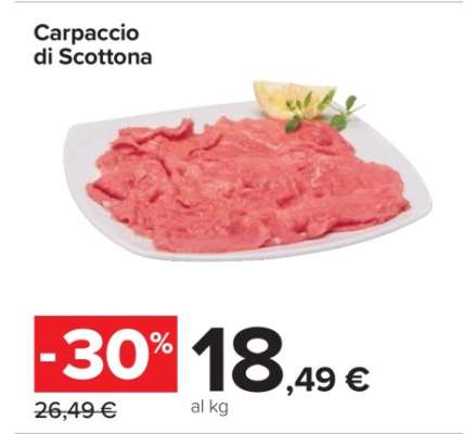 Carpaccio di Scottona