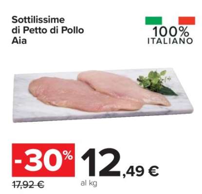 SOTTILISSIME DI PETTO DI POLLO AIA