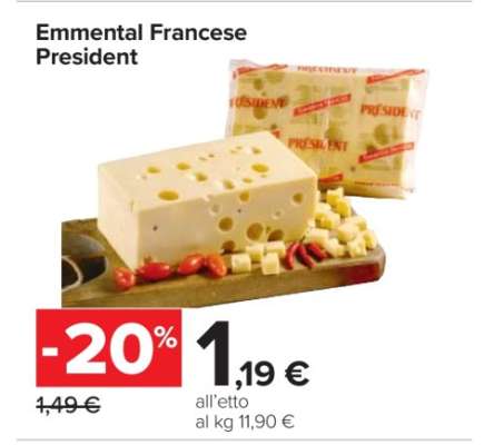 EMMENTAL FRANCESE PRESIDENT