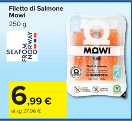 Filetto di Salmone Mowi