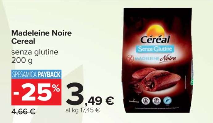 Madeleine Noire Cereal