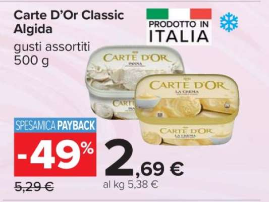 Carte D’Or Classic Algida