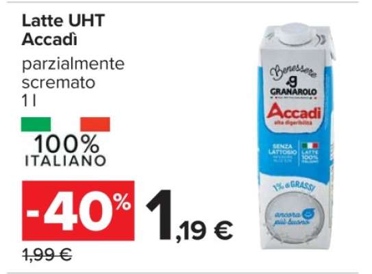 Latte UHT Accadì