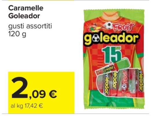Caramelle Goleador