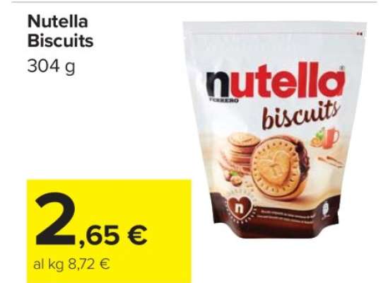 NUTELLA BISCUITS