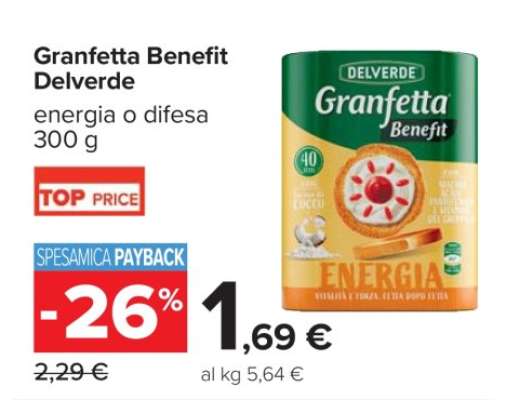 Granfetta Benefit Delverde