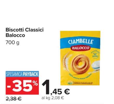 Biscotti Classici Balocco