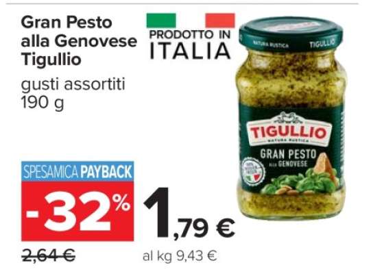 GRAN PESTO ALLA GENOVESE TIGULLIO