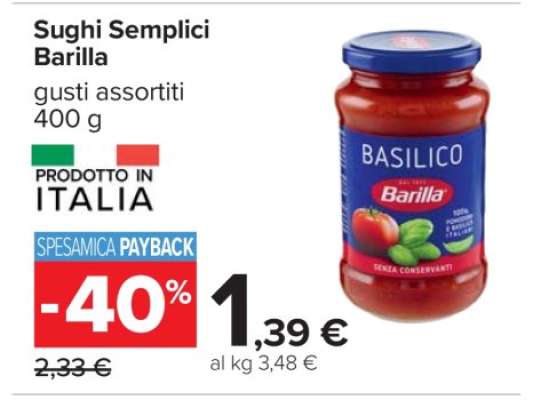 Sughi Semplici Barilla