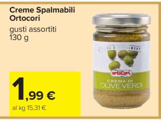 Creme spalmabili Ortocori