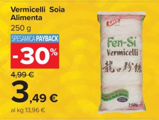 Vermicelli Soia Alimenta
