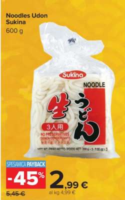 Noodles Udon Sukina