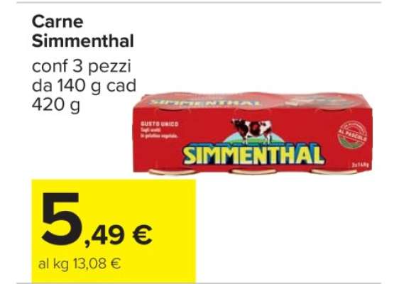 CARNE SIMMENTHAL