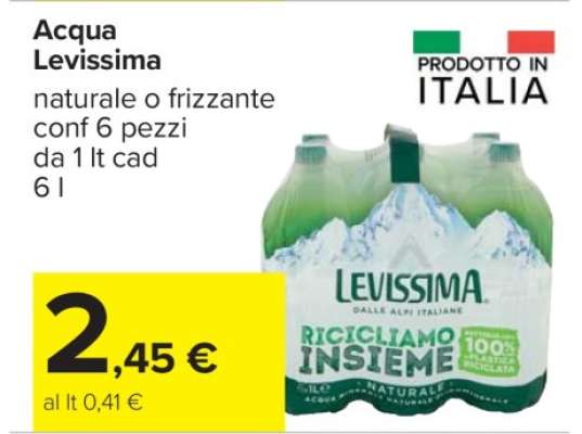 ACQUA LEVISSIMA
