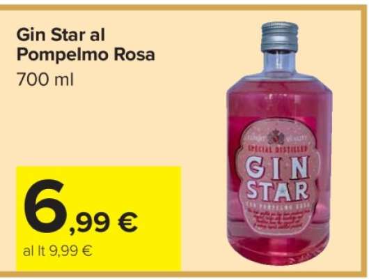 Gin Star al Pompelmo Rosa