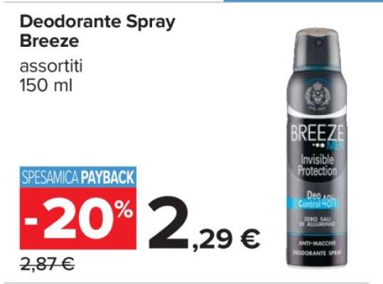 Deodorante Spray Breeze