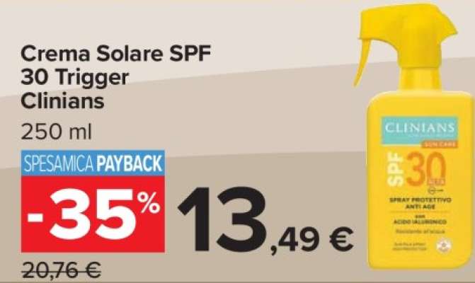 Crema Solare SPF 30 Trigger Clinians