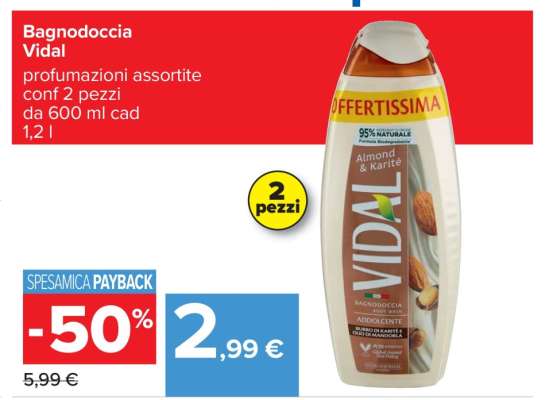 BAGNODOCCIA VIDAL