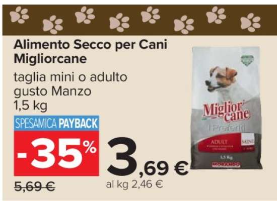 Alimento Secco per Cani Migliorcane