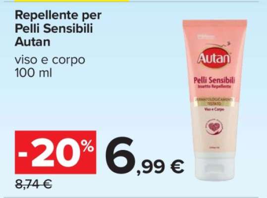Repellente per Pelli Sensibili Autan