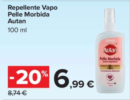 Repellente Vapo Pelle Morbida Autan