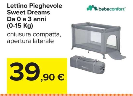 Lettino Pieghevole Sweet Dreams