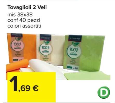 Tovaglioli 2 Veli