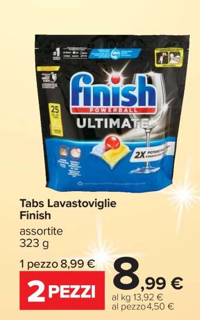 Tabs Lavastoviglie Finish