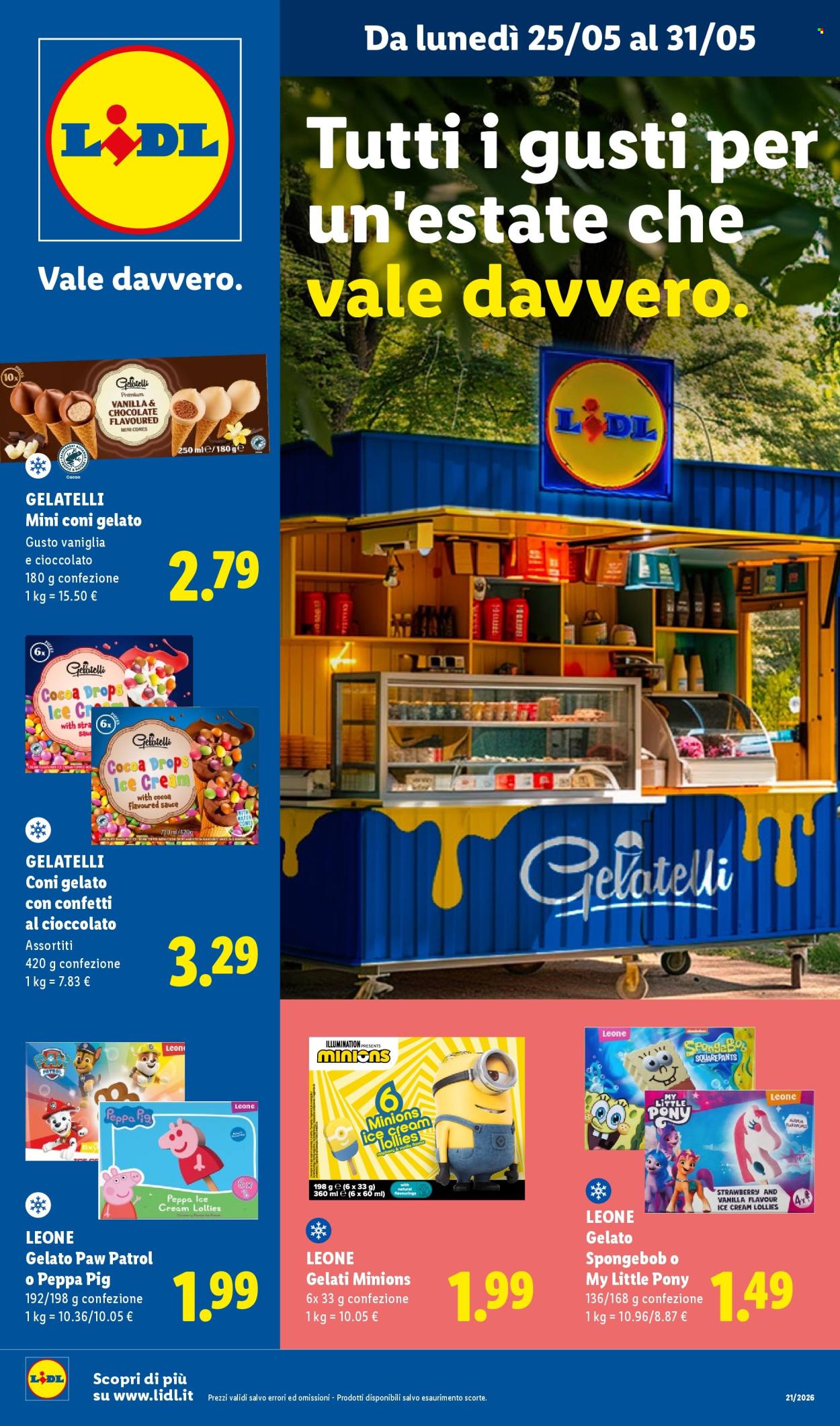 Volantino Lidl - 25/5/2026 - 31/5/2026. Pagina 1