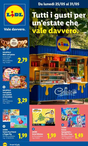 Volantino Lidl - 25/5/2026 - 31/5/2026.