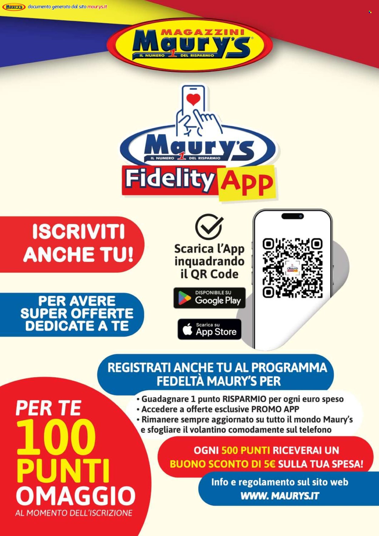 Volantino Maury's - 16/5/2026 - 31/5/2026. Pagina 4