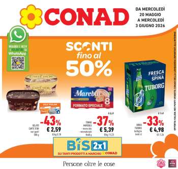 Volantino Conad - 20/5/2026 - 3/6/2026.
