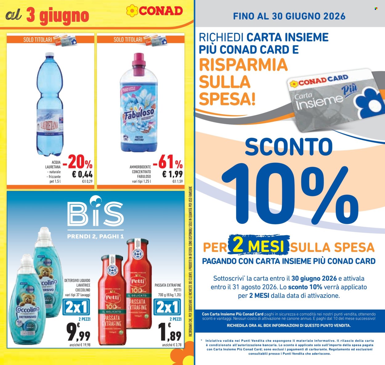 Volantino Conad - 20/5/2026 - 3/6/2026. Pagina 41