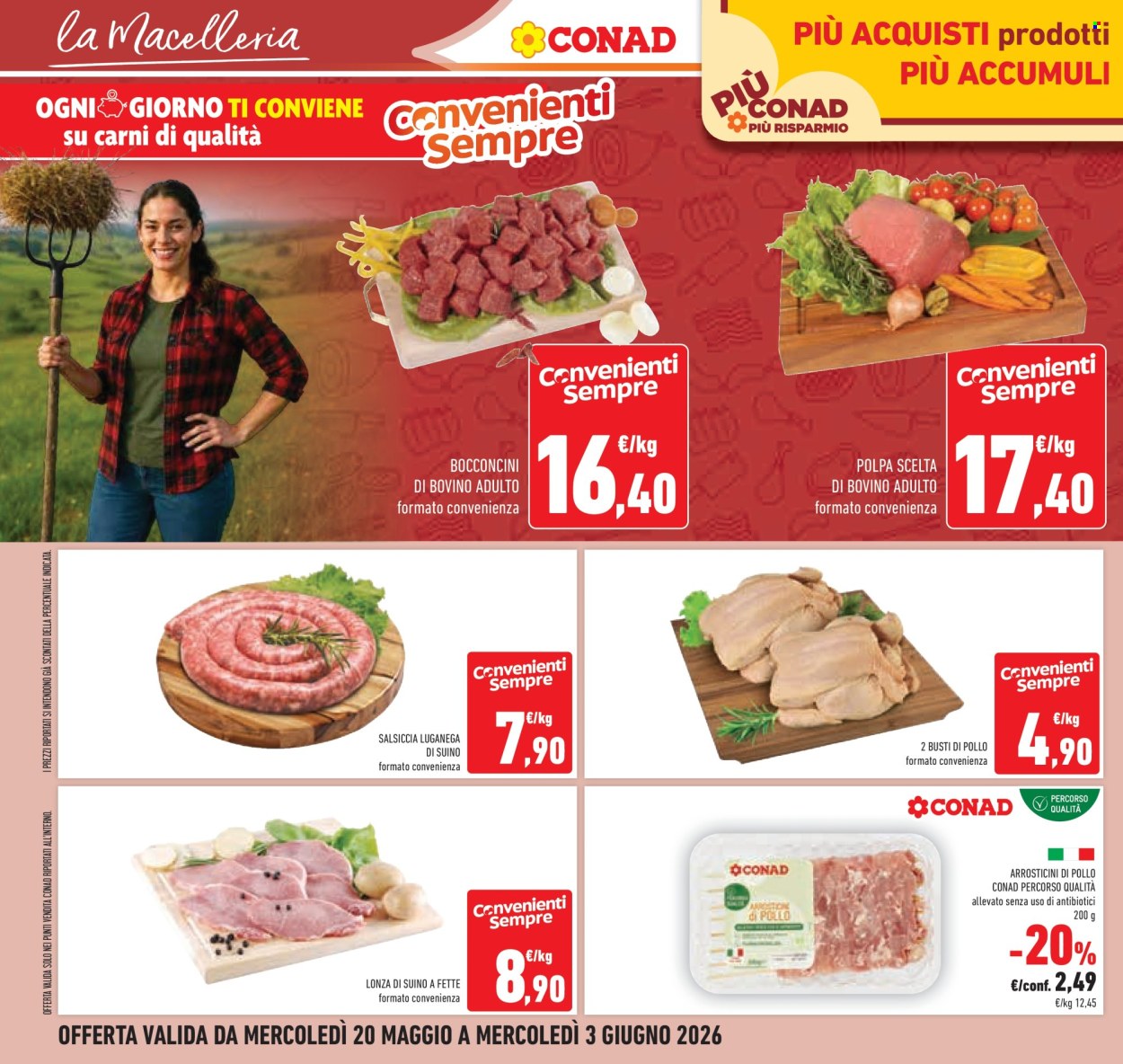 Volantino Conad - 20/5/2026 - 3/6/2026. Pagina 18