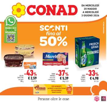 Volantino Conad - 20/5/2026 - 3/6/2026.