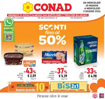 Volantino Conad - 20/5/2026 - 3/6/2026.