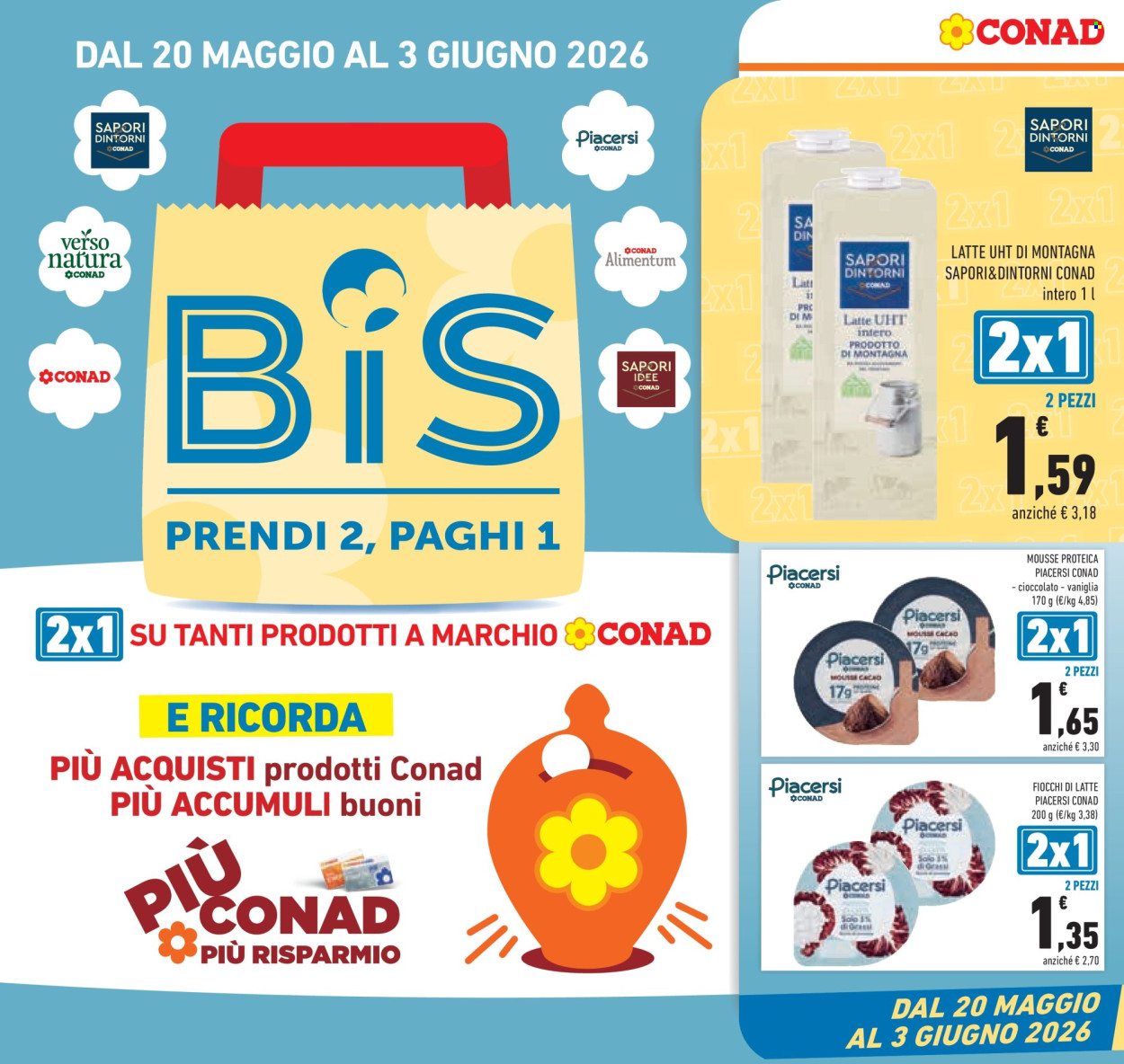 Volantino Conad - 20/5/2026 - 3/6/2026. Pagina 8